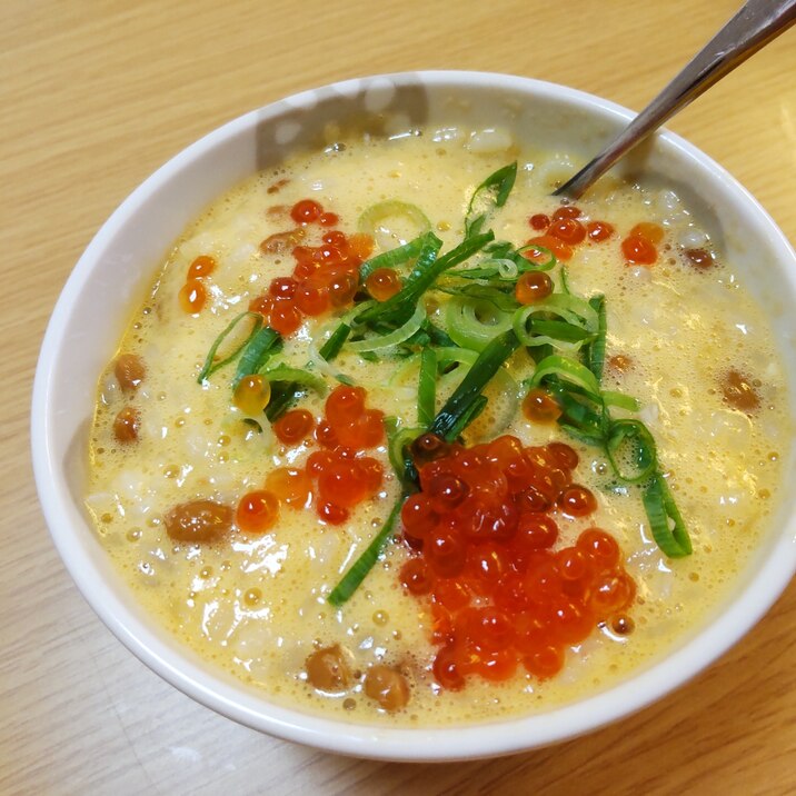 まずい！イクラの無駄遣い納豆丼